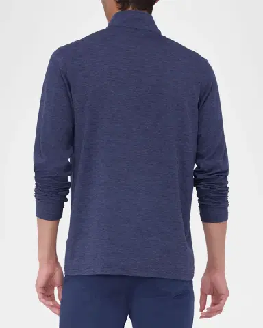 Bugatchi Men's Knit Quarter-Zip Sweater | Thumbnail 3 Bugatchi Men's Knit Quarter-Zip Sweater | Thumbnail 3