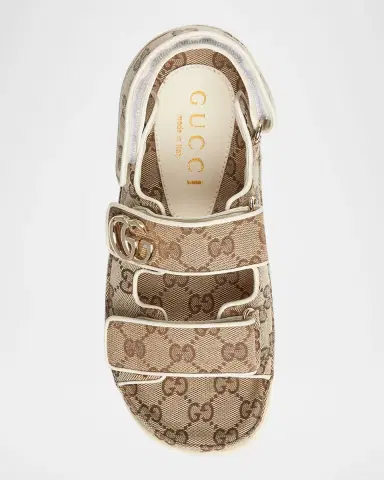 Gucci Marmont GG Double Strap Sandals | Thumbnail 5 Gucci Marmont GG Double Strap Sandals | Thumbnail 5