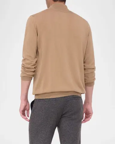 Bugatchi Men 's Wool Quarter-Zip Sweater | Thumbnail 12 Bugatchi Men 's Wool Quarter-Zip Sweater | Thumbnail 12