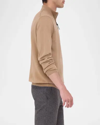 Bugatchi Men 's Wool Quarter-Zip Sweater | Thumbnail 15 Bugatchi Men 's Wool Quarter-Zip Sweater | Thumbnail 15