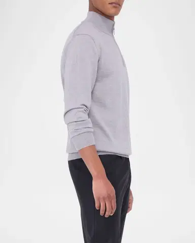 Bugatchi Men 's Wool Quarter-Zip Sweater | Thumbnail 20 Bugatchi Men 's Wool Quarter-Zip Sweater | Thumbnail 20