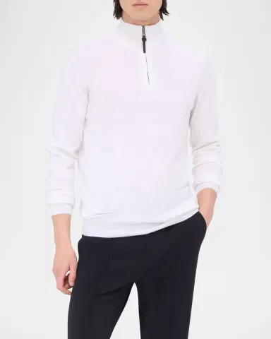 Bugatchi Men 's Wool Quarter-Zip Sweater | Thumbnail 23 Bugatchi Men 's Wool Quarter-Zip Sweater | Thumbnail 23