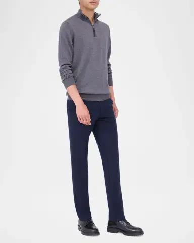 Bugatchi Men 's Wool Quarter-Zip Sweater | Thumbnail 26 Bugatchi Men 's Wool Quarter-Zip Sweater | Thumbnail 26