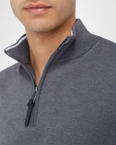 Bugatchi Men 's Wool Quarter-Zip Sweater | Thumbnail 29 Bugatchi Men 's Wool Quarter-Zip Sweater | Thumbnail 29