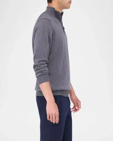 Bugatchi Men 's Wool Quarter-Zip Sweater | Thumbnail 30 Bugatchi Men 's Wool Quarter-Zip Sweater | Thumbnail 30