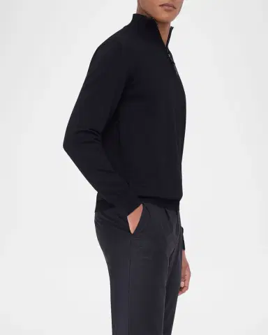 Bugatchi Men 's Wool Quarter-Zip Sweater | Thumbnail 5 Bugatchi Men 's Wool Quarter-Zip Sweater | Thumbnail 5