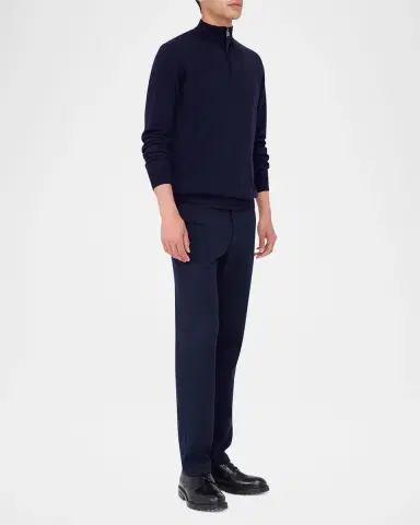 Bugatchi Men 's Wool Quarter-Zip Sweater | Thumbnail 6 Bugatchi Men 's Wool Quarter-Zip Sweater | Thumbnail 6