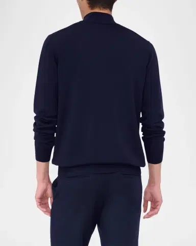 Bugatchi Men 's Wool Quarter-Zip Sweater | Thumbnail 7 Bugatchi Men 's Wool Quarter-Zip Sweater | Thumbnail 7