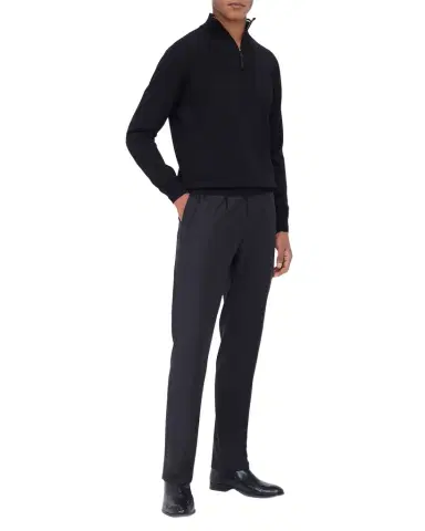 Bugatchi Men 's Wool Quarter-Zip Sweater | Thumbnail 1 Bugatchi Men 's Wool Quarter-Zip Sweater | Thumbnail 1