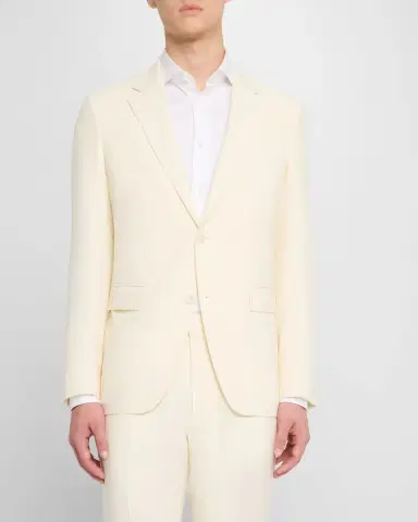 Zegna Men's Oasi Lino Sport Coat | Thumbnail 4 Zegna Men's Oasi Lino Sport Coat | Thumbnail 4