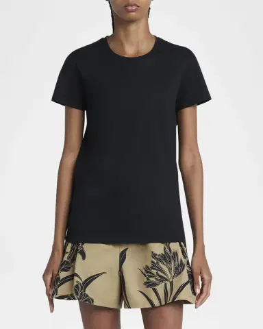 Moncler Short-Sleeve T-Shirt | Thumbnail 4 Moncler Short-Sleeve T-Shirt | Thumbnail 4