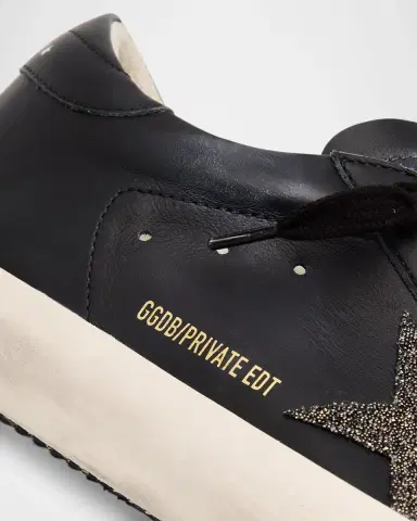 Golden Goose Super-Star Swarovski Leather Low-Top Sneakers | Thumbnail 6 Golden Goose Super-Star Swarovski Leather Low-Top Sneakers | Thumbnail 6