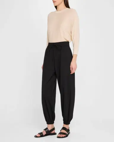 Co Drawstring Ankle Jogger Pants | Thumbnail 2 Co Drawstring Ankle Jogger Pants | Thumbnail 2