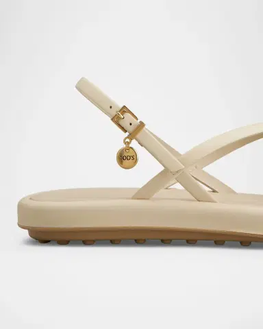Tod's Multi-Strap Leather Toe-Loop Sandals | Thumbnail 4 Tod's Multi-Strap Leather Toe-Loop Sandals | Thumbnail 4