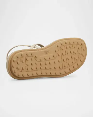 Tod's Multi-Strap Leather Toe-Loop Sandals | Thumbnail 5 Tod's Multi-Strap Leather Toe-Loop Sandals | Thumbnail 5