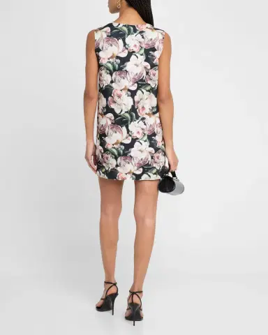 Norma Kamali Peony Sleeveless Mini Dress | Thumbnail 2 Norma Kamali Peony Sleeveless Mini Dress | Thumbnail 2