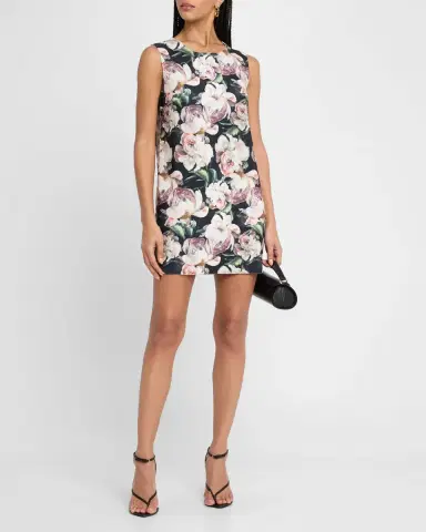 Norma Kamali Peony Sleeveless Mini Dress | Thumbnail 3 Norma Kamali Peony Sleeveless Mini Dress | Thumbnail 3