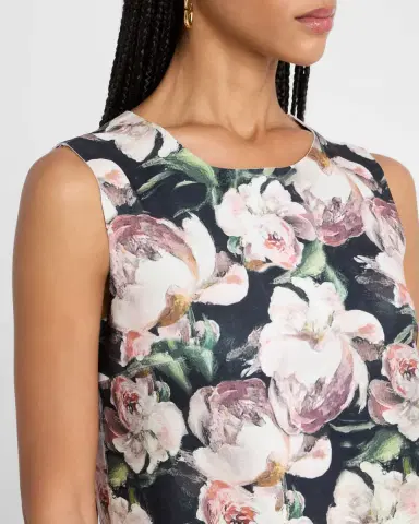 Norma Kamali Peony Sleeveless Mini Dress | Thumbnail 4 Norma Kamali Peony Sleeveless Mini Dress | Thumbnail 4