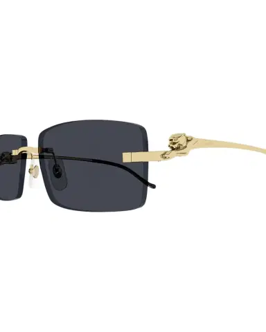 Cartier Rimless Metal Rectangle Sunglasses | Thumbnail 1 Cartier Rimless Metal Rectangle Sunglasses | Thumbnail 1