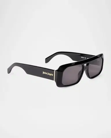 Palm Angels Willow Rectangle Acetate Sunglasses | Thumbnail 2 Palm Angels Willow Rectangle Acetate Sunglasses | Thumbnail 2