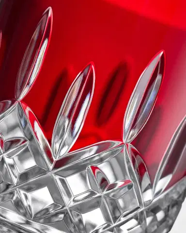 Waterford Crystal Lismore Red 12.5 oz. Double Old-Fashioned Glasses, Set of 2 | Thumbnail 2 Waterford Crystal Lismore Red 12.5 oz. Double Old-Fashioned Glasses, Set of 2 | Thumbnail 2
