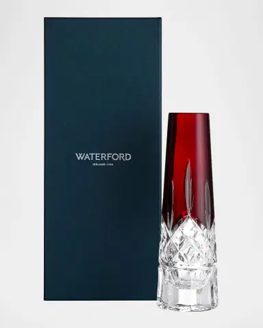 Waterford Crystal Lismore Red Bud Vase, 7" | Thumbnail 4 Waterford Crystal Lismore Red Bud Vase, 7" | Thumbnail 4