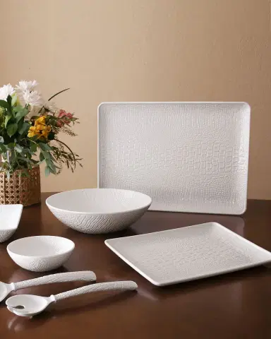 Beatriz Ball VIDA Croc Extra Large Rectangular Tray | Thumbnail 2 Beatriz Ball VIDA Croc Extra Large Rectangular Tray | Thumbnail 2