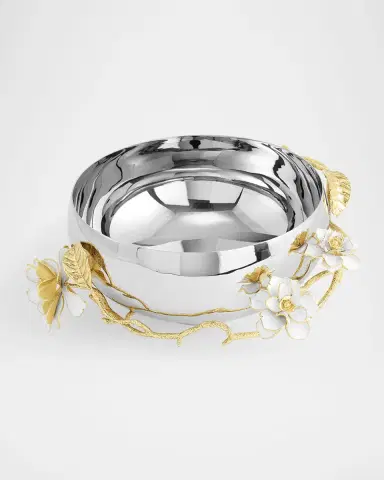 Michael Aram Gardenia Serving Bowl | Thumbnail 3 Michael Aram Gardenia Serving Bowl | Thumbnail 3