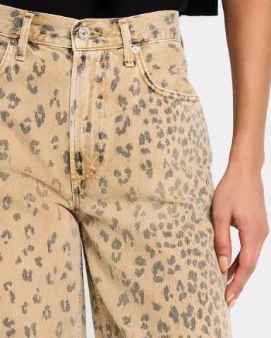 Citizens of Humanity Miro Cheetah-Print Relaxed Jeans | Thumbnail 4 Citizens of Humanity Miro Cheetah-Print Relaxed Jeans | Thumbnail 4