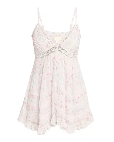 LoveShackFancy Alonna Cotton Floral Mini Dress | Thumbnail 1 LoveShackFancy Alonna Cotton Floral Mini Dress | Thumbnail 1