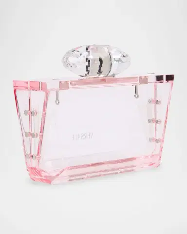 Versace Bright Crystal Plexiglass Clutch Bag | Thumbnail 2 Versace Bright Crystal Plexiglass Clutch Bag | Thumbnail 2