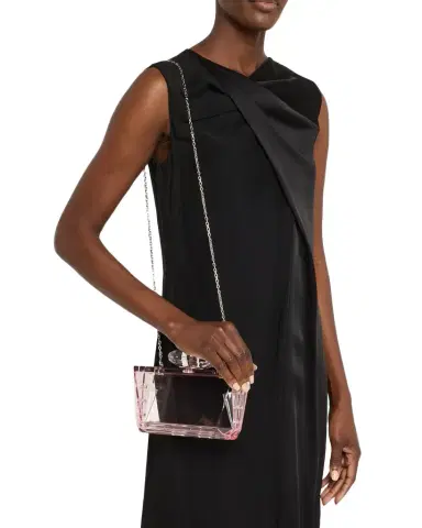 Versace Bright Crystal Plexiglass Clutch Bag | Thumbnail 1 Versace Bright Crystal Plexiglass Clutch Bag | Thumbnail 1