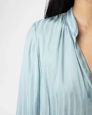 Zadig & Voltaire Tink Satin Tunic Top | Thumbnail 4 Zadig & Voltaire Tink Satin Tunic Top | Thumbnail 4