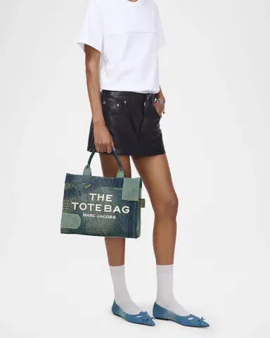 Marc Jacobs The Medium Patchwork Denim Tote Bag | Thumbnail 6 Marc Jacobs The Medium Patchwork Denim Tote Bag | Thumbnail 6