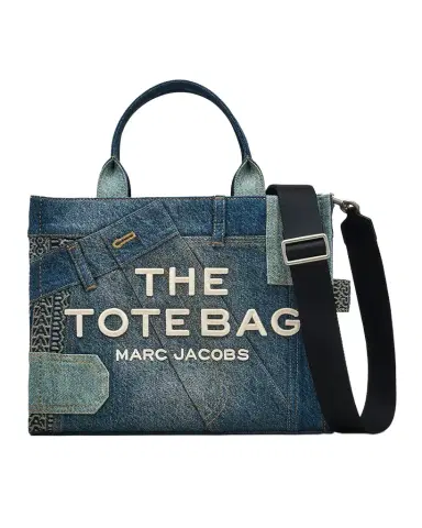 Marc Jacobs The Medium Patchwork Denim Tote Bag | Thumbnail 1 Marc Jacobs The Medium Patchwork Denim Tote Bag | Thumbnail 1