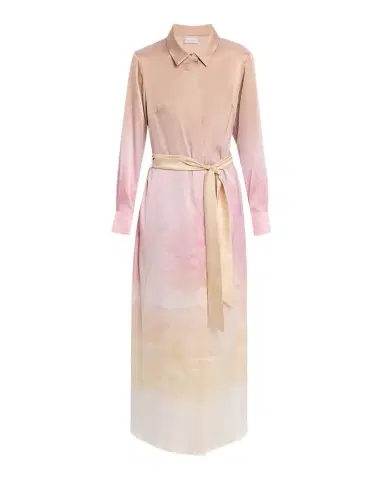 Pierre-Louis Mascia Ombre Landscape-Print Midi Shirtdress | Thumbnail 1 Pierre-Louis Mascia Ombre Landscape-Print Midi Shirtdress | Thumbnail 1