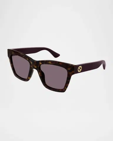 Gucci Cat-Eye Gradient Plastic Sunglasses | Thumbnail 2 Gucci Cat-Eye Gradient Plastic Sunglasses | Thumbnail 2