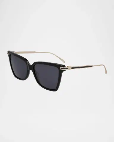 Ferragamo Gancino Acetate & Metal Cat-Eye Sunglasses | Thumbnail 2 Ferragamo Gancino Acetate & Metal Cat-Eye Sunglasses | Thumbnail 2