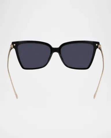 Ferragamo Gancino Acetate & Metal Cat-Eye Sunglasses | Thumbnail 4 Ferragamo Gancino Acetate & Metal Cat-Eye Sunglasses | Thumbnail 4