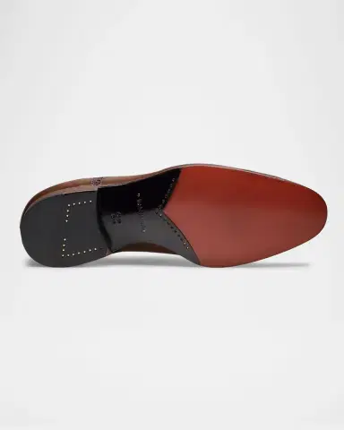 Magnanni Men's Lincoln Brogue Leather Oxfords | Thumbnail 4 Magnanni Men's Lincoln Brogue Leather Oxfords | Thumbnail 4
