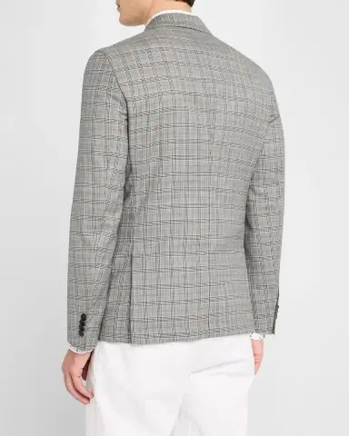 BOSS Men's Wool Houndstooth Plaid Sport Coat | Thumbnail 2 BOSS Men's Wool Houndstooth Plaid Sport Coat | Thumbnail 2