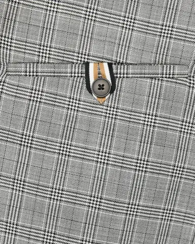 BOSS Men's Wool Houndstooth Plaid Sport Coat | Thumbnail 5 BOSS Men's Wool Houndstooth Plaid Sport Coat | Thumbnail 5