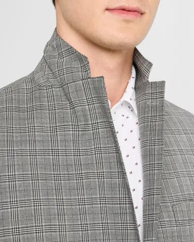 BOSS Men's Wool Houndstooth Plaid Sport Coat | Thumbnail 6 BOSS Men's Wool Houndstooth Plaid Sport Coat | Thumbnail 6