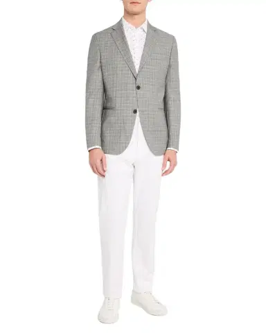 BOSS Men's Wool Houndstooth Plaid Sport Coat | Thumbnail 1 BOSS Men's Wool Houndstooth Plaid Sport Coat | Thumbnail 1