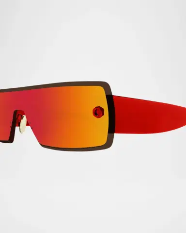 Alaïa Shield Metal Sunglasses | Thumbnail 2 Alaïa Shield Metal Sunglasses | Thumbnail 2