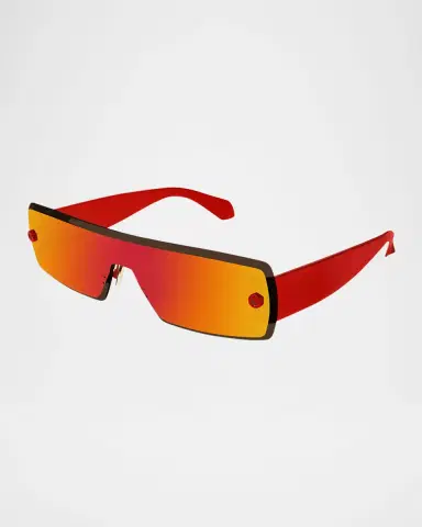 Alaïa Shield Metal Sunglasses | Thumbnail 3 Alaïa Shield Metal Sunglasses | Thumbnail 3