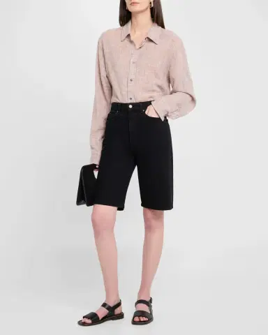 God’s True Cashmere Space Dye Gauze Cashmere Shirt | Thumbnail 2 God’s True Cashmere Space Dye Gauze Cashmere Shirt | Thumbnail 2