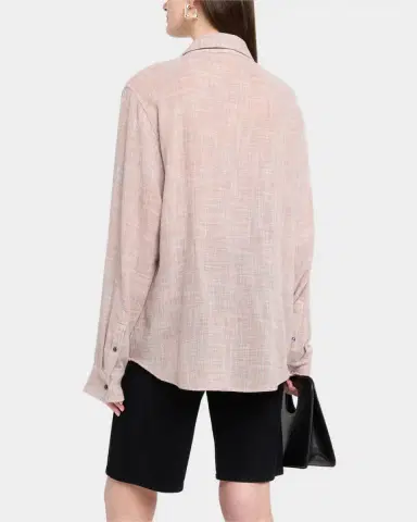 God’s True Cashmere Space Dye Gauze Cashmere Shirt | Thumbnail 3 God’s True Cashmere Space Dye Gauze Cashmere Shirt | Thumbnail 3
