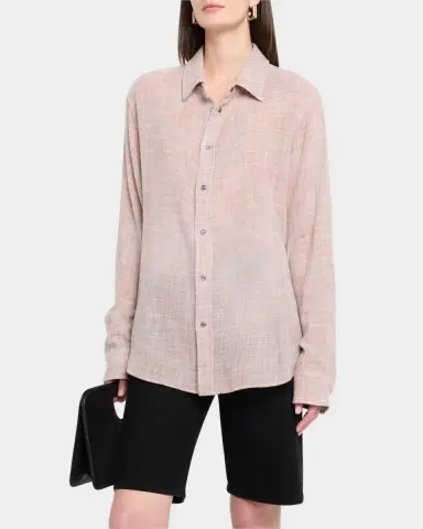 God’s True Cashmere Space Dye Gauze Cashmere Shirt | Thumbnail 4 God’s True Cashmere Space Dye Gauze Cashmere Shirt | Thumbnail 4