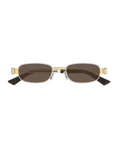 Bottega Veneta Metal Rectangle Sunglasses | Thumbnail 1 Bottega Veneta Metal Rectangle Sunglasses | Thumbnail 1